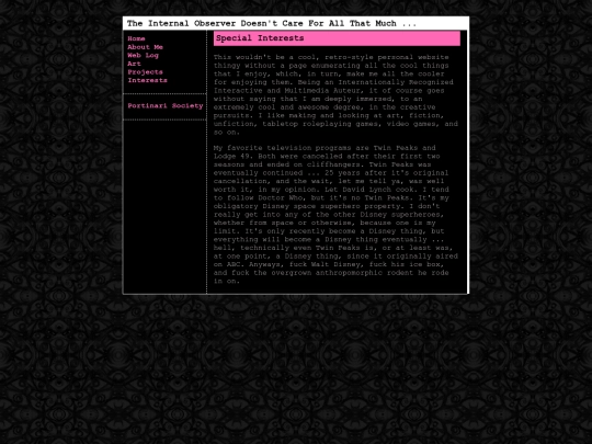 specialinterests screenshot