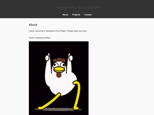 test screenshot
