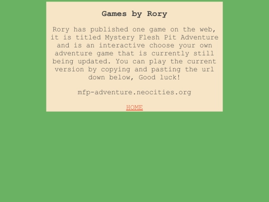 games screenshot