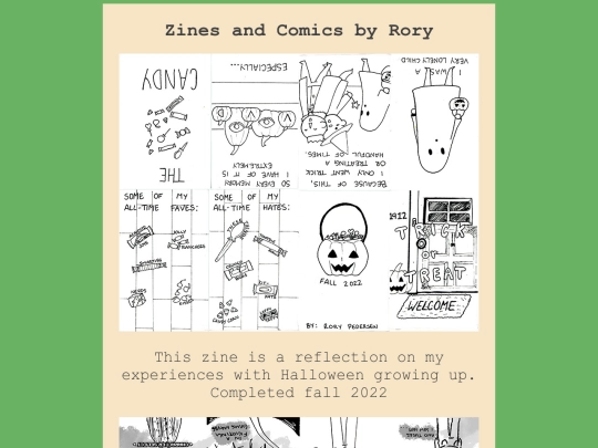 zines screenshot