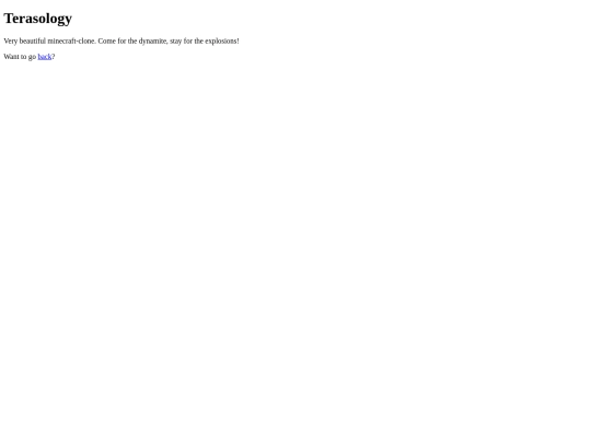 terasology/terasology screenshot