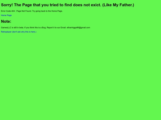 not_found screenshot