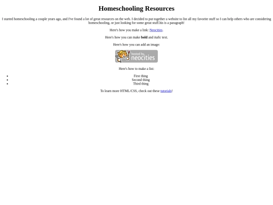 index screenshot