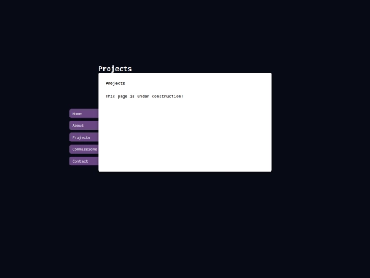 projects screenshot