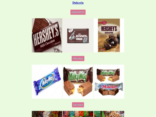 dulceria screenshot