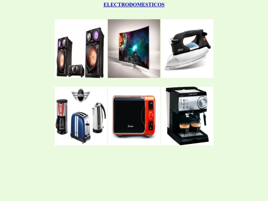 electrodomesticos screenshot