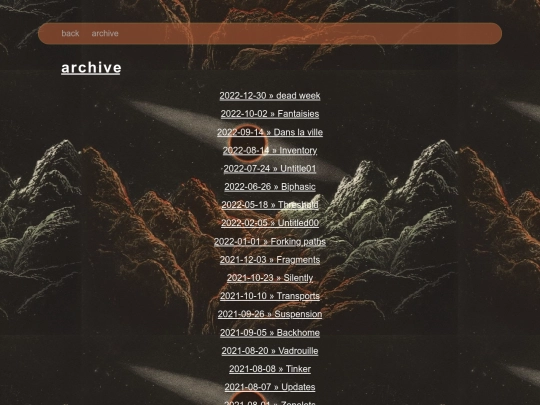 change/archive screenshot