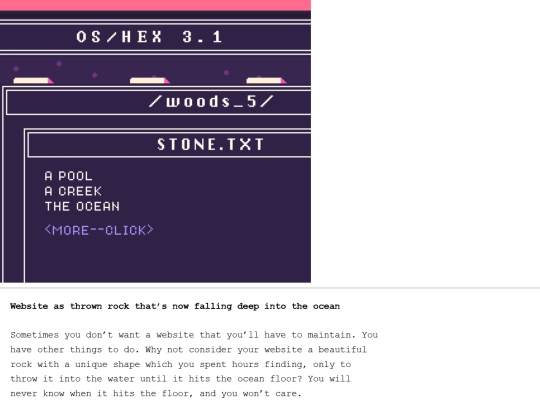 gallery/cailloux screenshot