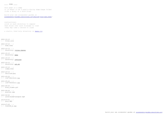 gallery/dump screenshot