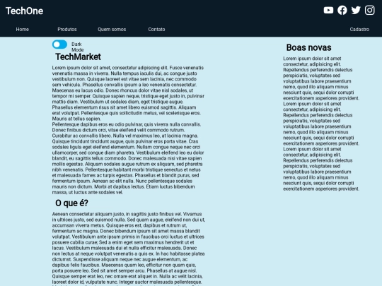 html/techmarket screenshot