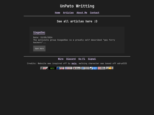 browsearticles screenshot