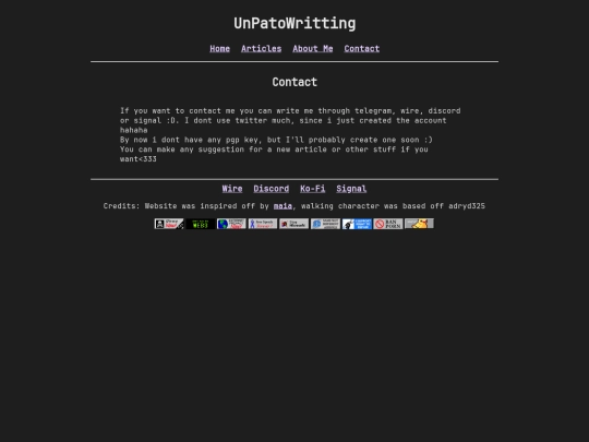 contact screenshot