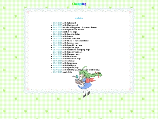 ychangelog screenshot