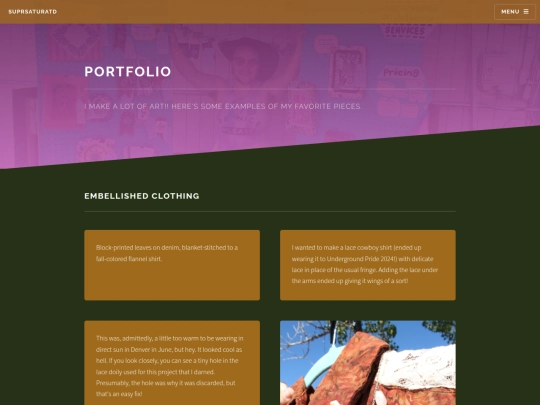 old_portfolio screenshot