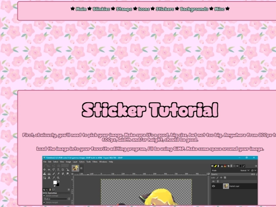 junk/stickertutorial screenshot