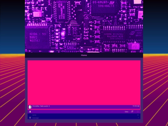 chatroom screenshot