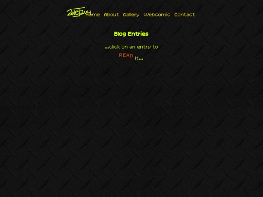main/blog screenshot