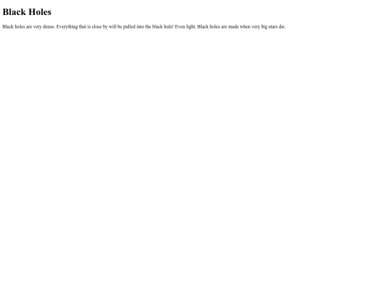 blackholes screenshot
