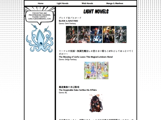 lightnovels screenshot