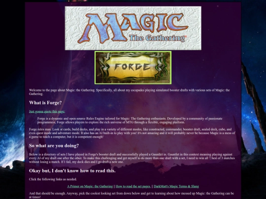 mtg/main screenshot