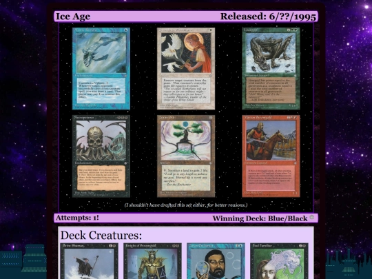 mtg/setICE screenshot