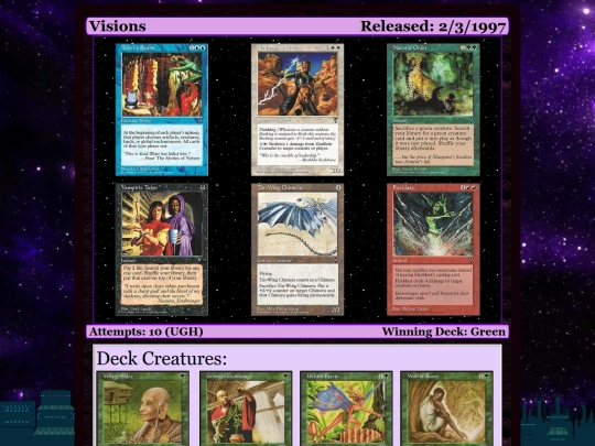 mtg/setVIS screenshot