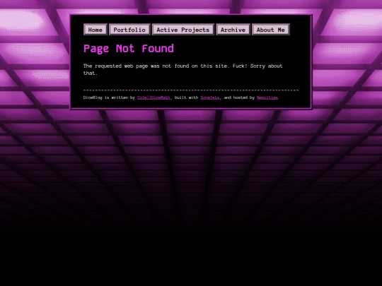 not_found screenshot