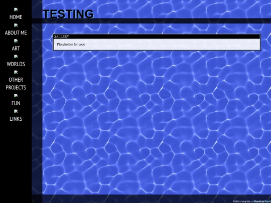test screenshot