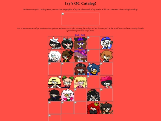 Ivy's OC Catalog screenshot