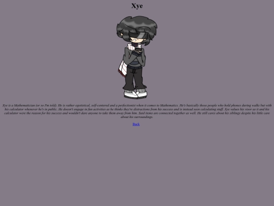Xye screenshot