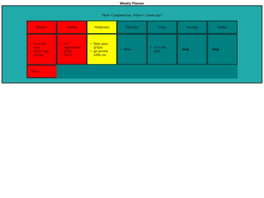 fancyschedule screenshot