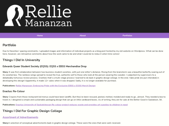 portfolio screenshot