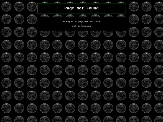 not_found screenshot