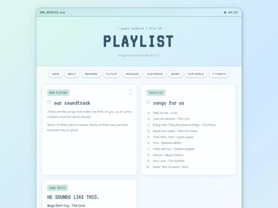 bfplaylist screenshot