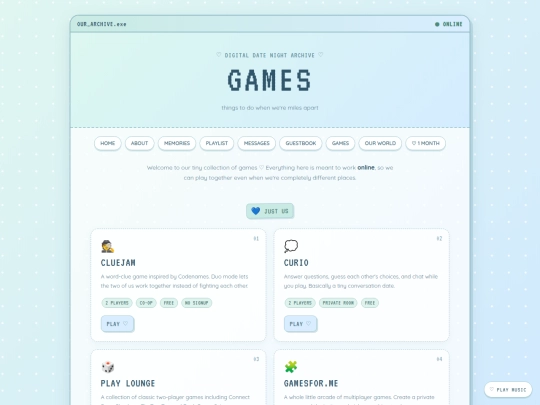 games screenshot