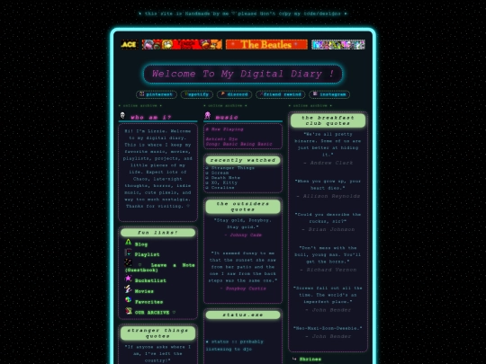 index screenshot