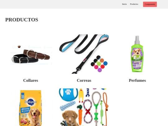 productos screenshot