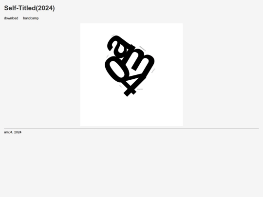 self-titled screenshot