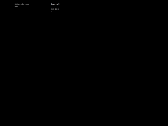 journal screenshot