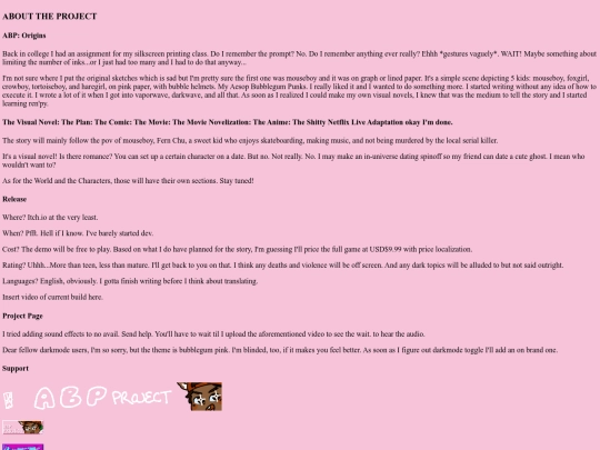 abp/pages/about screenshot