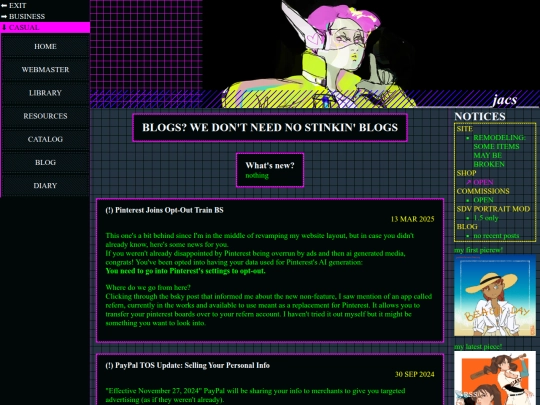 archive/casual/blog screenshot