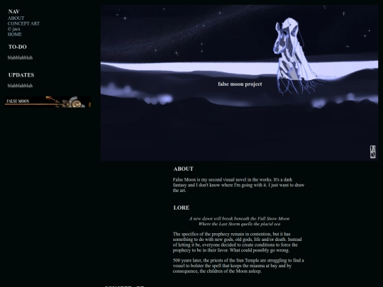 falsemoon/project screenshot