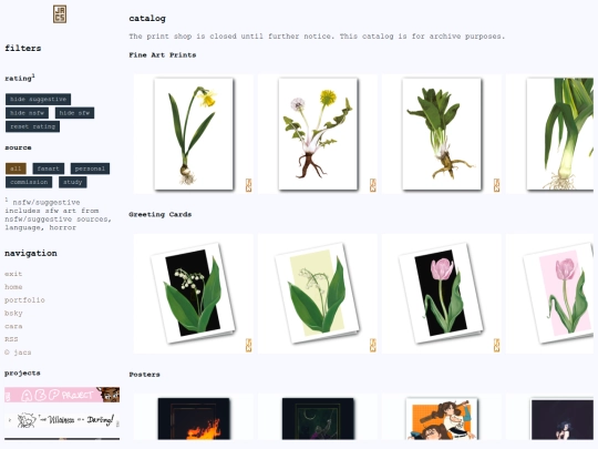 portfolio/catalog screenshot