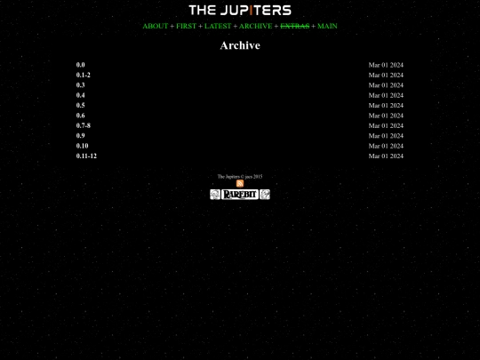 thejupiters/archive screenshot