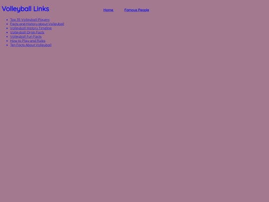 links screenshot