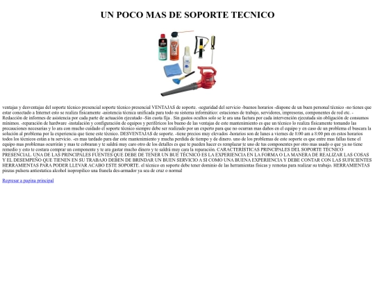 soporte screenshot