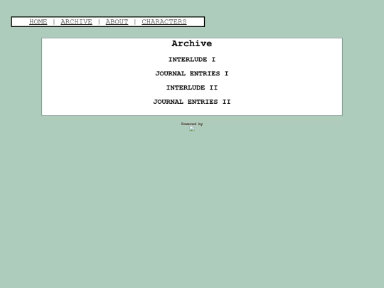 archive screenshot