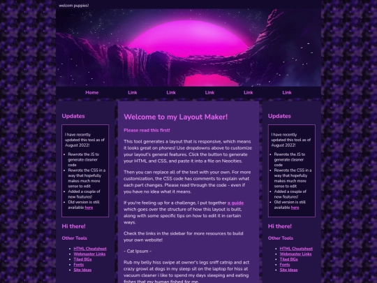 index screenshot