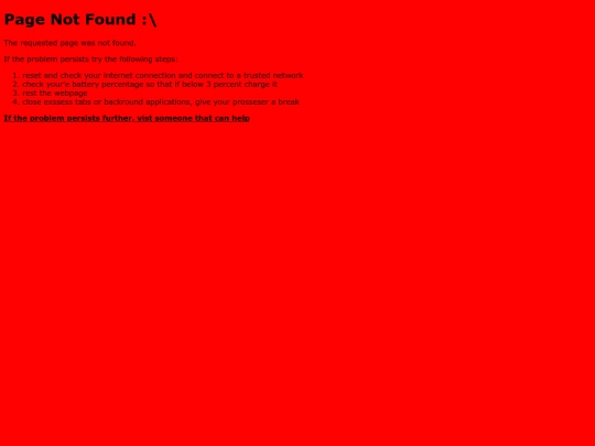 not_found screenshot