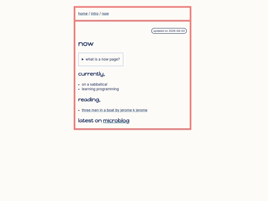 pages/now screenshot